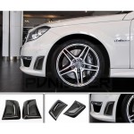 Mercedes W204 C63 (2011-2013) Ön Tampon Yan Hava Kapakları (Plastik)